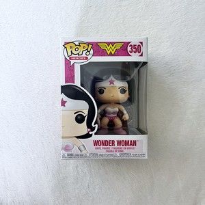 Wonder Woman Funko Pop 350 Breast Cancer Awareness